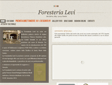 Tablet Screenshot of foresterialevi.it